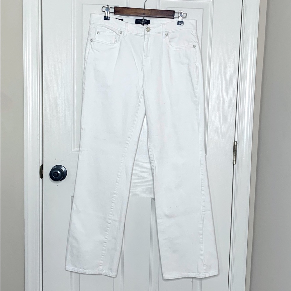 Talbots White Bootcut Jeans NWOT Size 6 - Picture 2 of 8